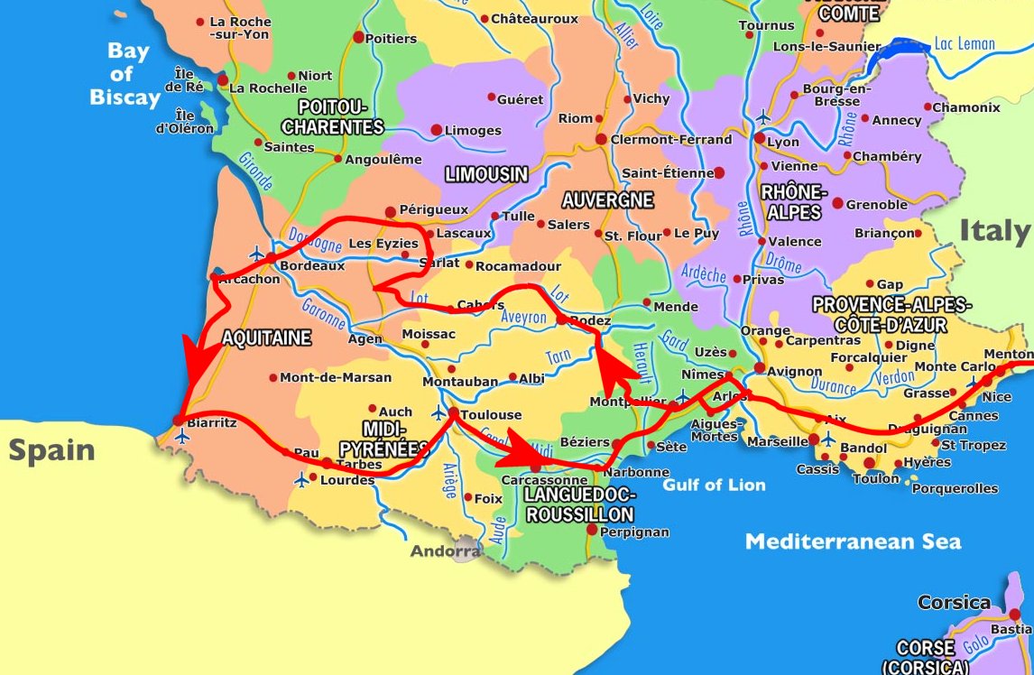 Risultati immagini per BIARRITZ CARTINA GEOGRAFICA